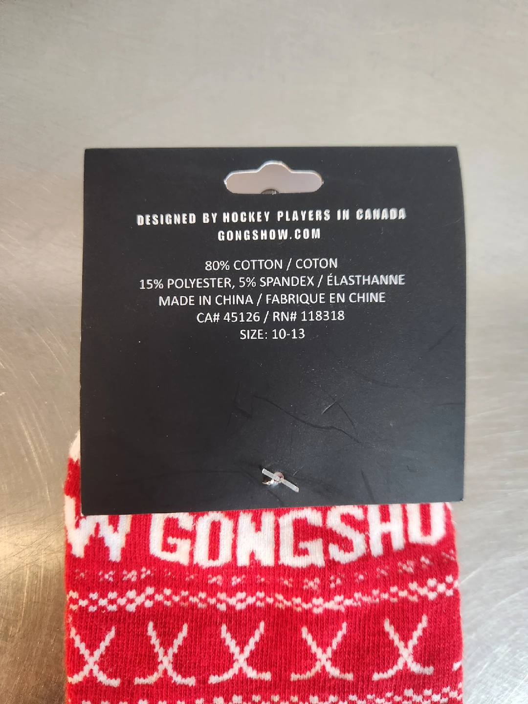 Gongshow x Budweiser Hockey Socks (Size 10-13) - photo 3