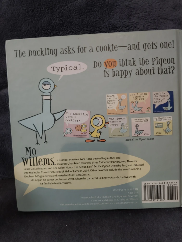 The Duckling Gets a Cookie by Mo Willems - photo 2