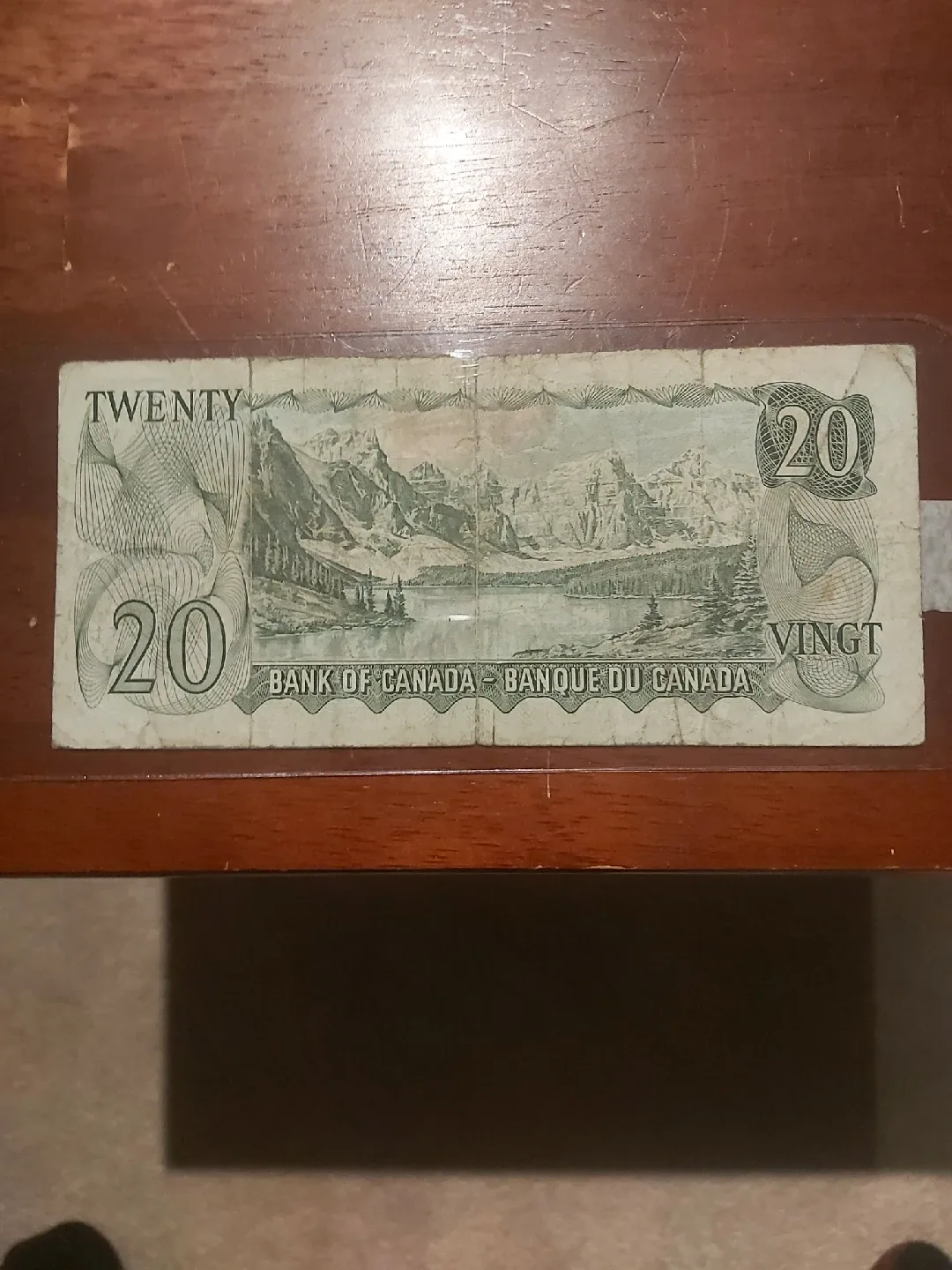 Vintage Bank of Canada $20 Bill image indicator(2)