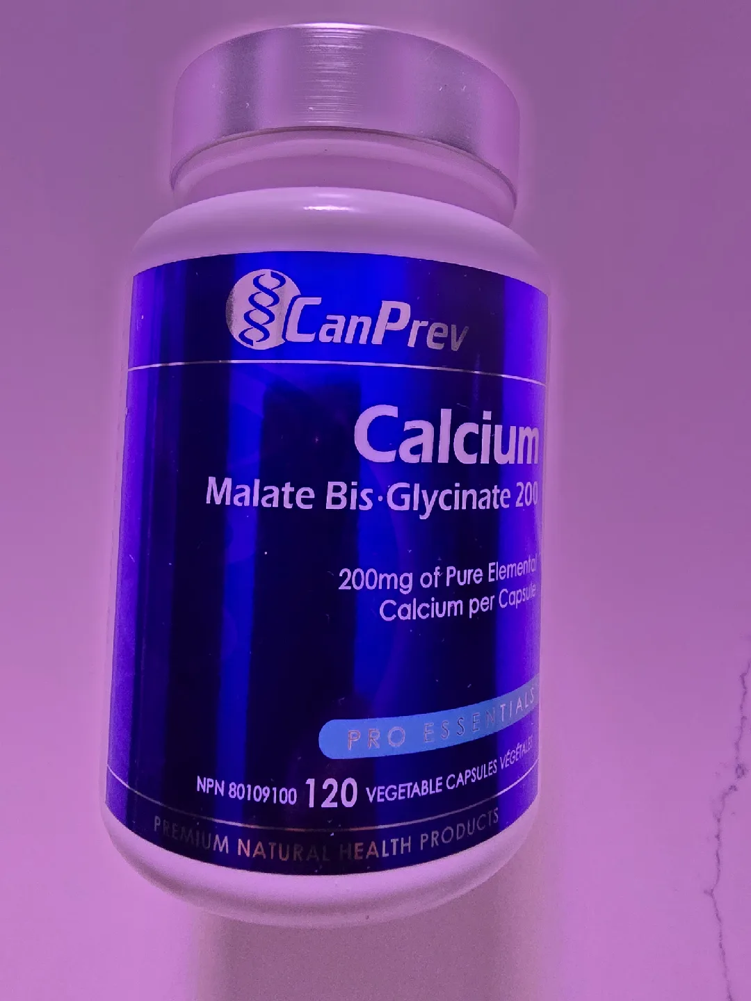 OPENED CanPrev Calcium Malate Bis-Glycinate 200