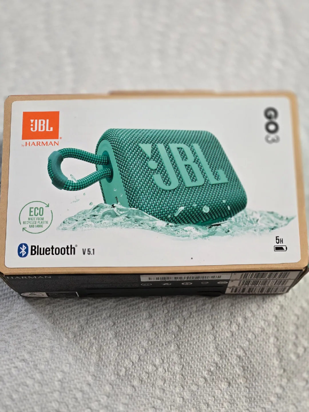 New JBL Go 3 Portable Bluetooth Speaker - Green image indicator(3)