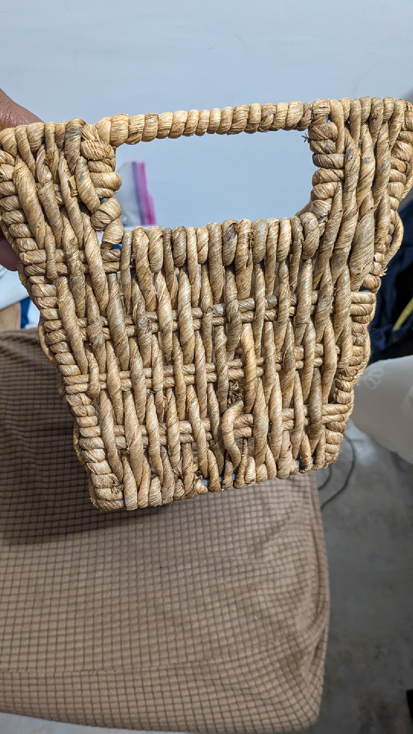 Woven Basket with Handles - photo 2
