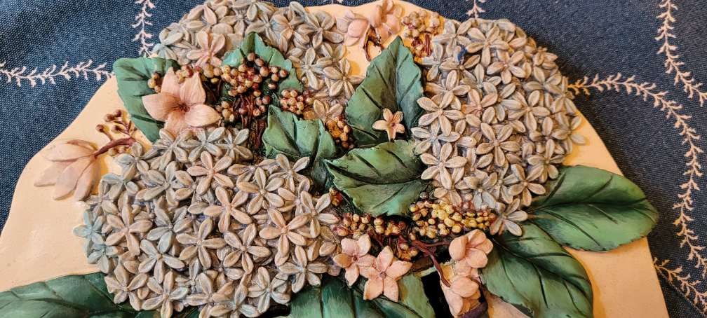 Debbie Mumm Hydrangea Garden Plot Plaque - photo 4