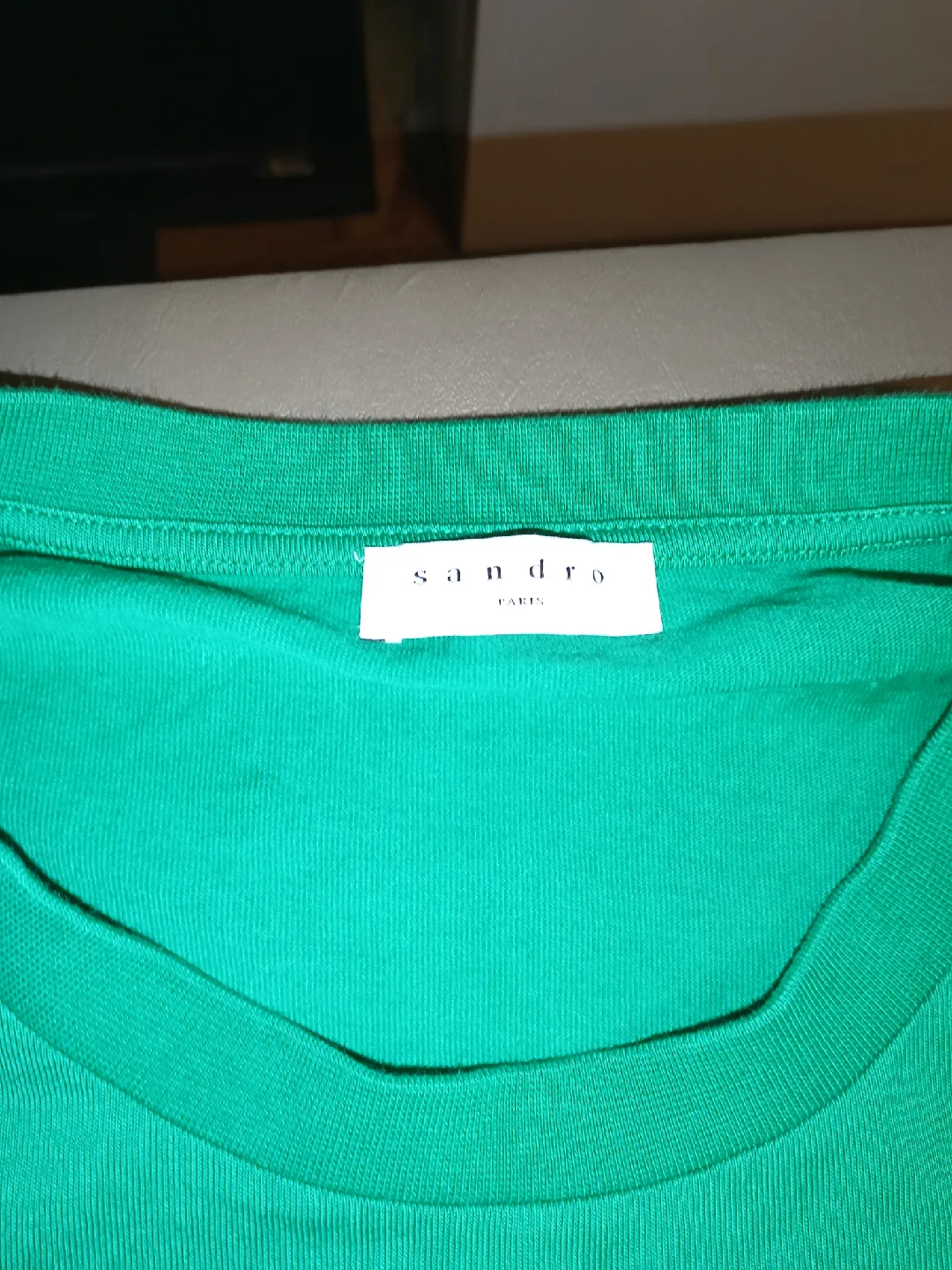 Sandro Paris Green Radio Cuba T-Shirt image indicator(2)