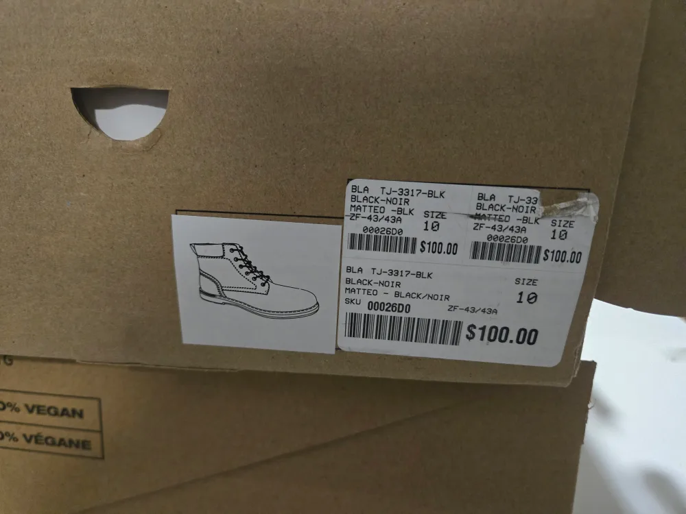 Blackwell Matteo Black Boots - Size 10 BNIB image indicator(2)