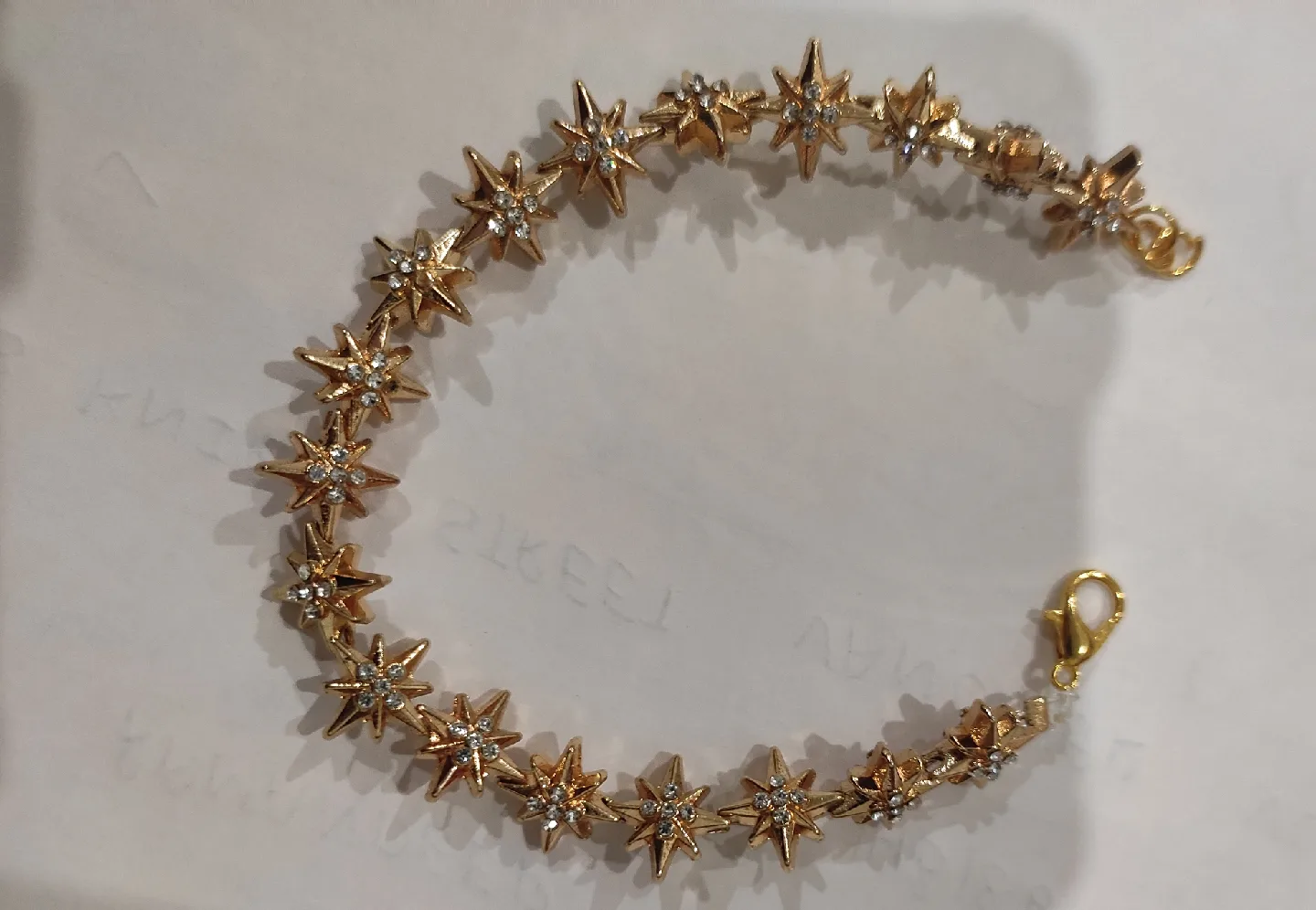 Gold Star Bracelet