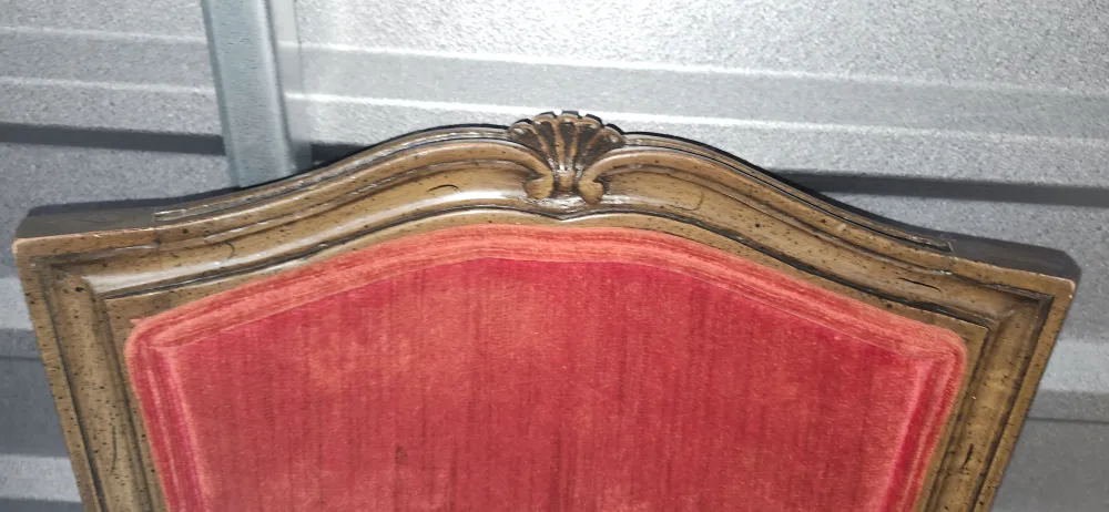 Pair of Red  Chairs..Sillas Hermosas image indicator(6)