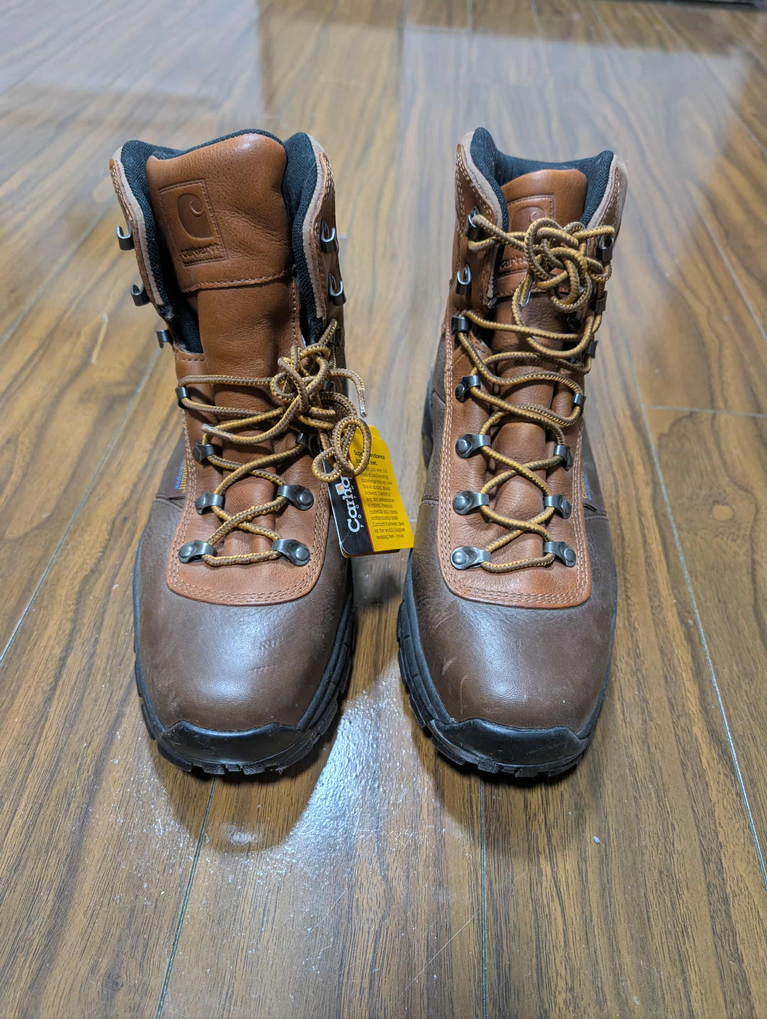 Carhartt Brown Leather Steel Toe Work Boots - photo 3
