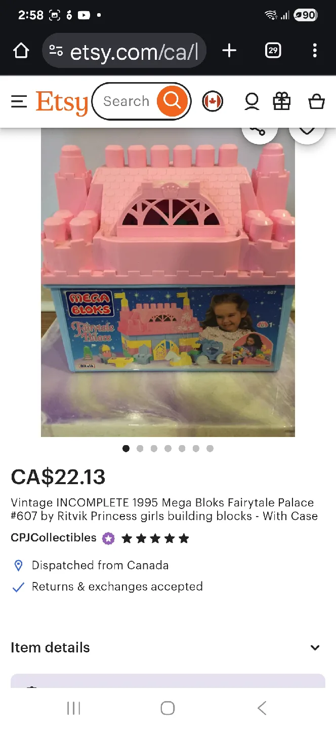 🧡 FREE Mega Bloks Fairytale Palace image indicator(4)