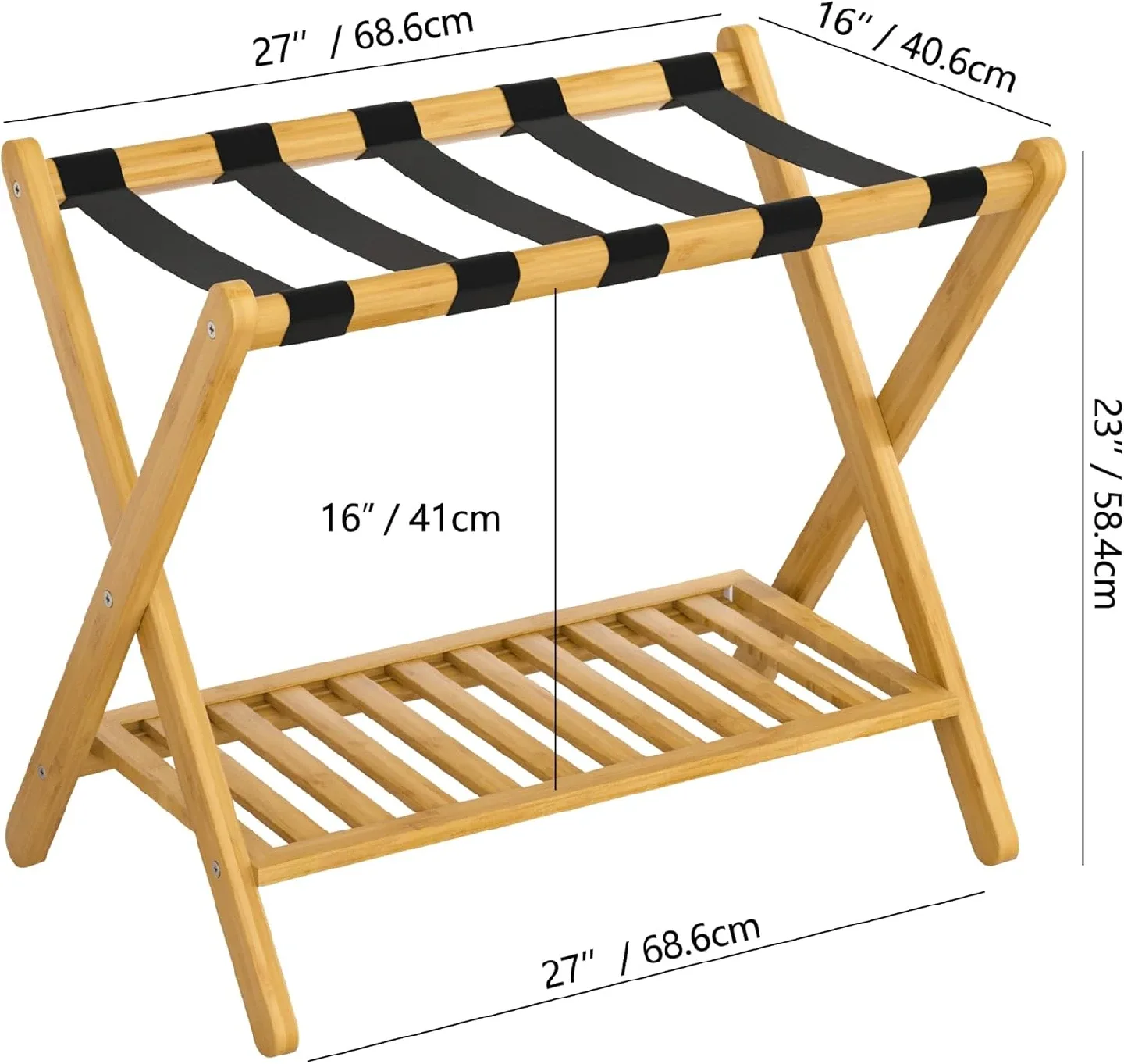 Luggage Rack Suitcase Stand BNIB image indicator(6)