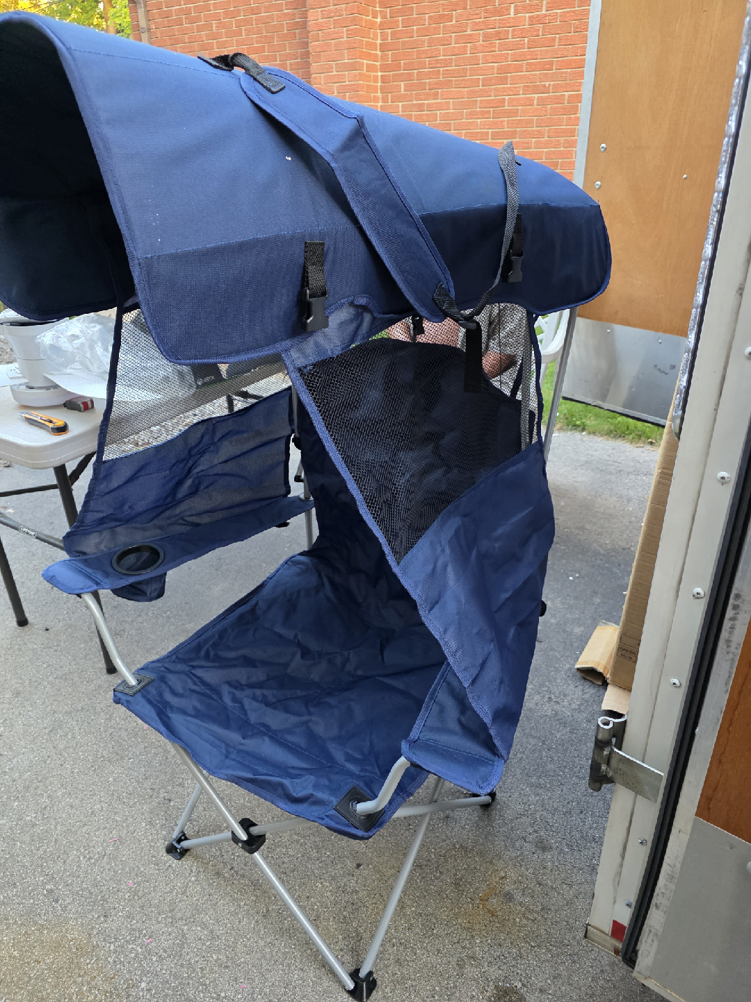 Blue Canopy Camping Chair - photo 4
