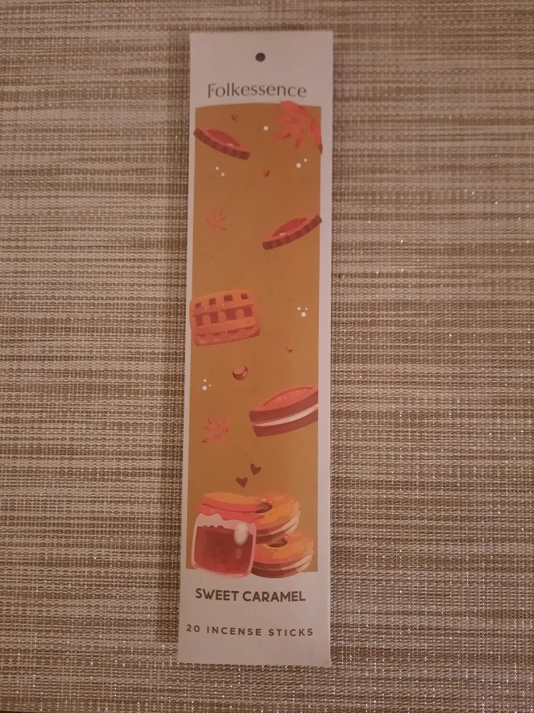 Folkessence Sweet Caramel Incense Sticks (20) thumbnail