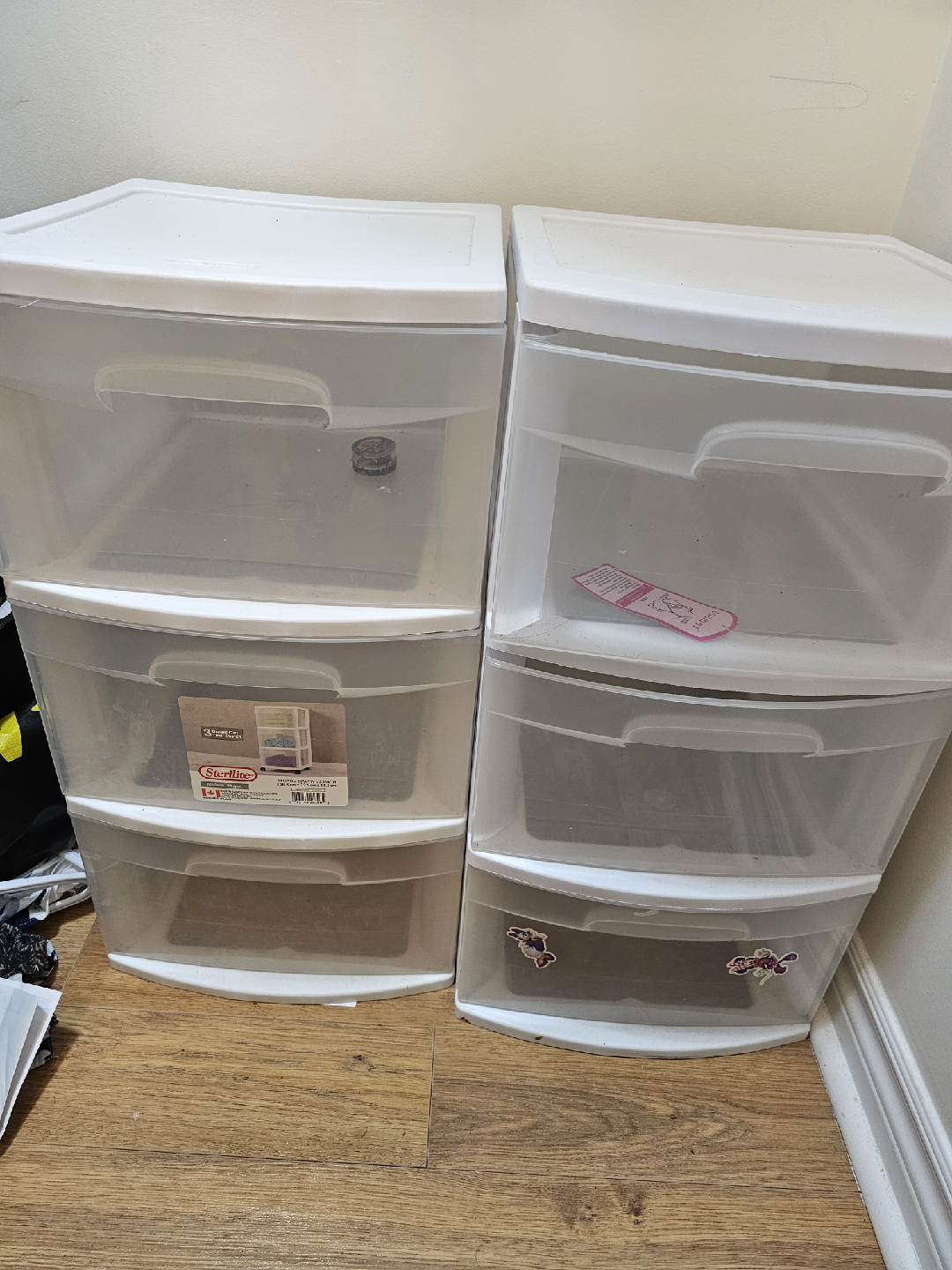 Sterilite 3-Drawer Wide Weave Tower