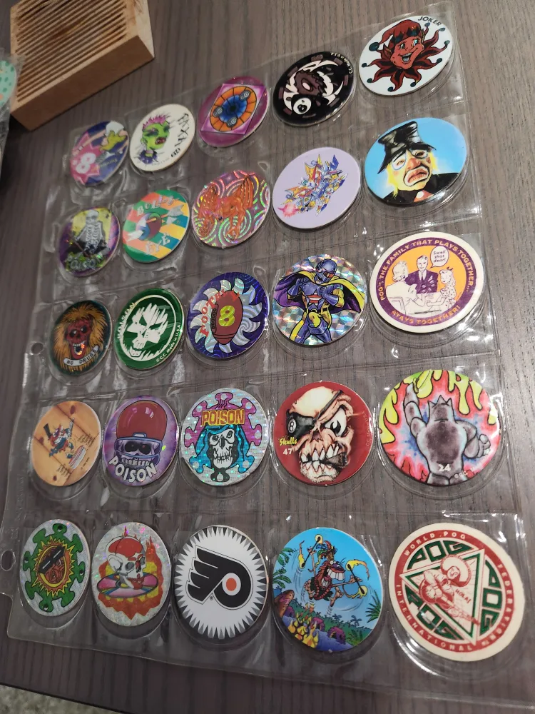 pogs 192 individual pogs, various sets and ages image indicator(4)