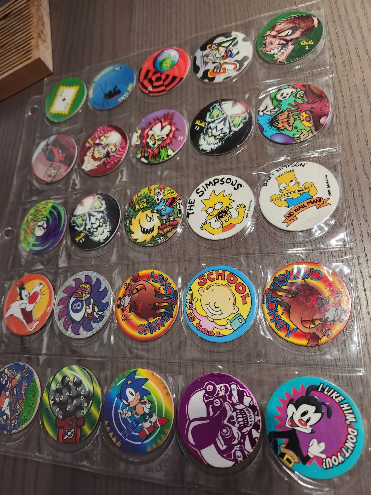 pogs 192 individual pogs, various sets and ages image indicator(8)