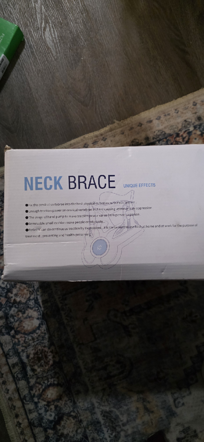 Neck Brace with Air Traction Belt - photo 2