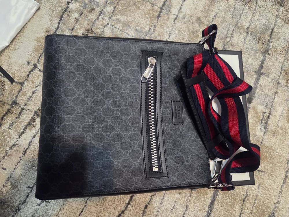 Gucci GG Supreme Pouch with Strap image indicator(4)