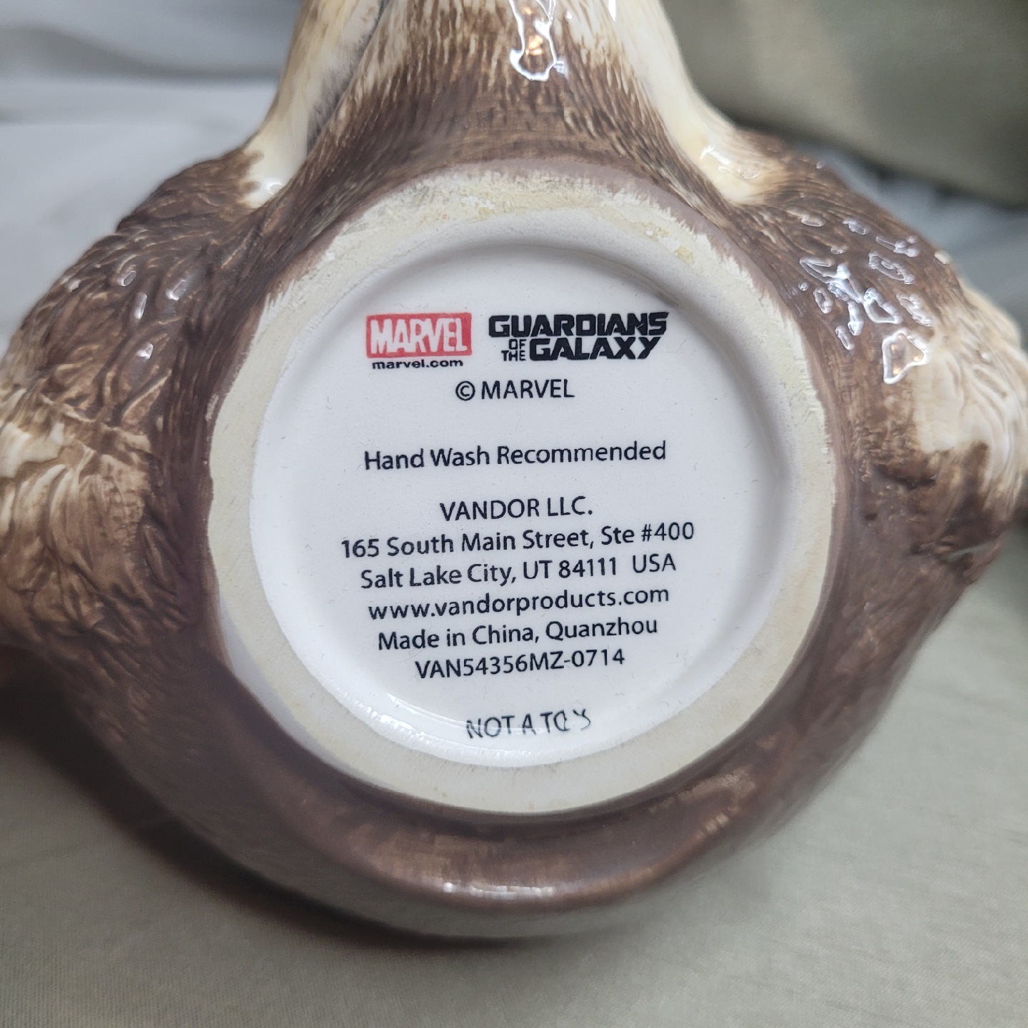 Marvel Guardians of the Galaxy Rocket Raccoon 12 oz Sculpted - photo 4