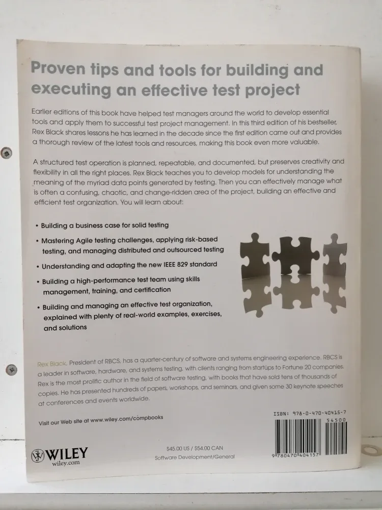 Managing the Testing Process by Rex Black image indicator(2)