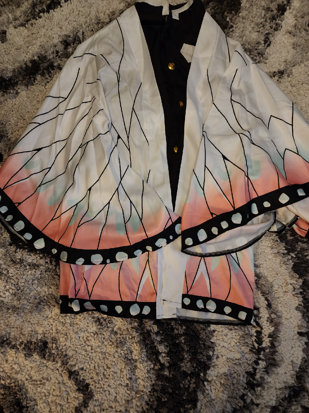 Demon Slayer Shinobu Kocho Cosplay Costume - photo 2