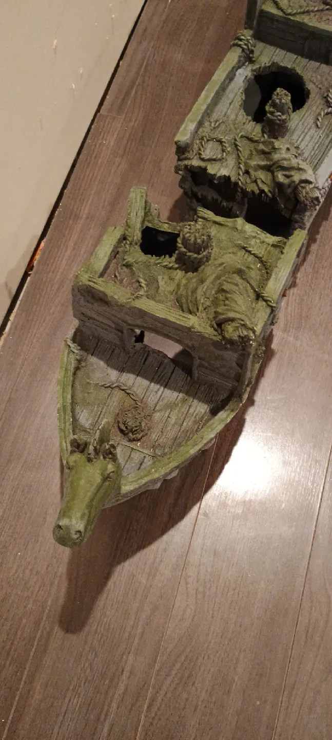 Aquarium Decorations - Boat, Shipwreck, Excavator image indicator(2)