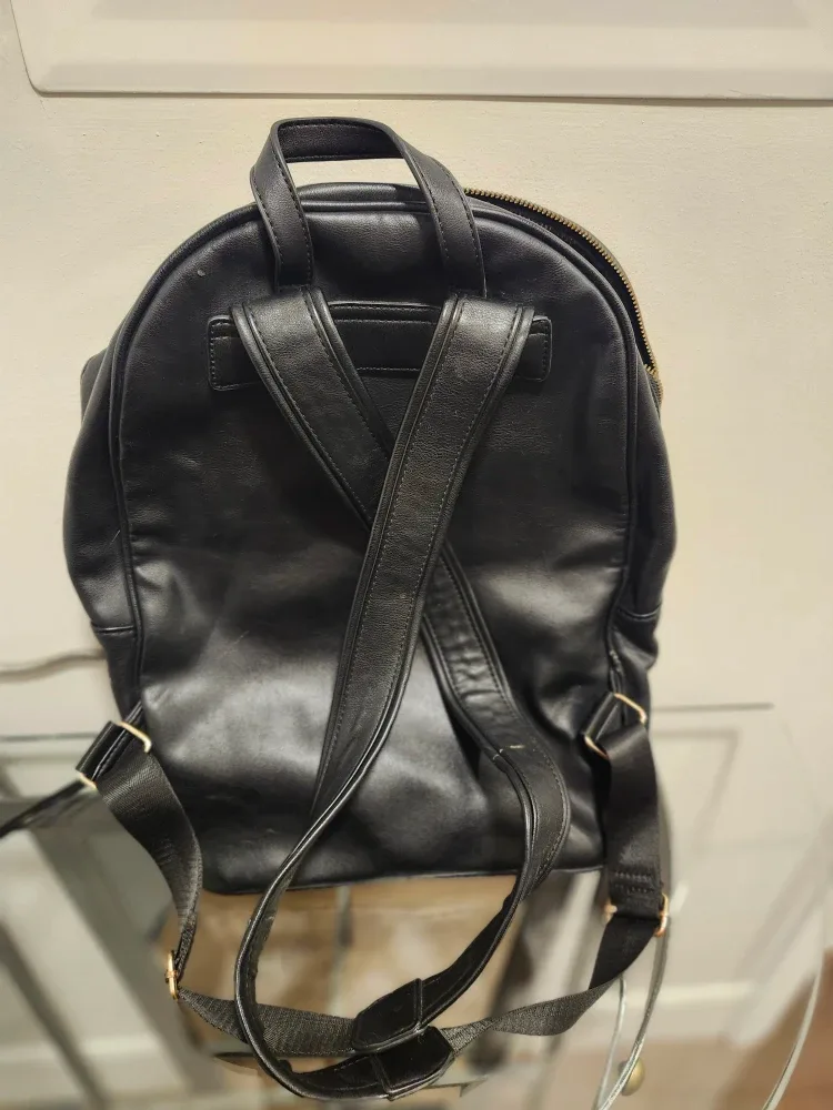 Aldo Black Backpack with Tiger and Star Design image indicator(2)