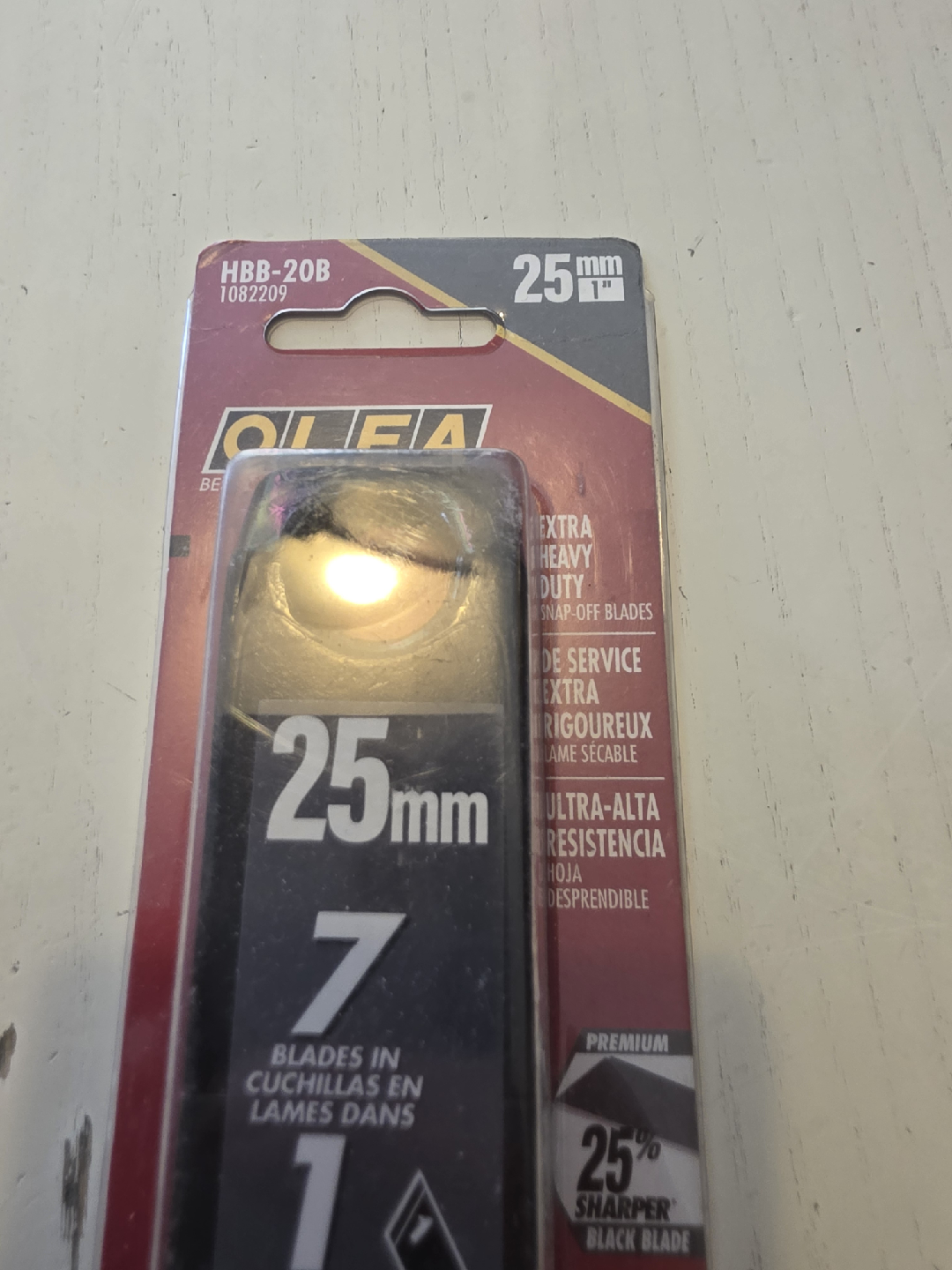 Olfa HBB-20B 25mm Black Blade Refills - New - photo 2