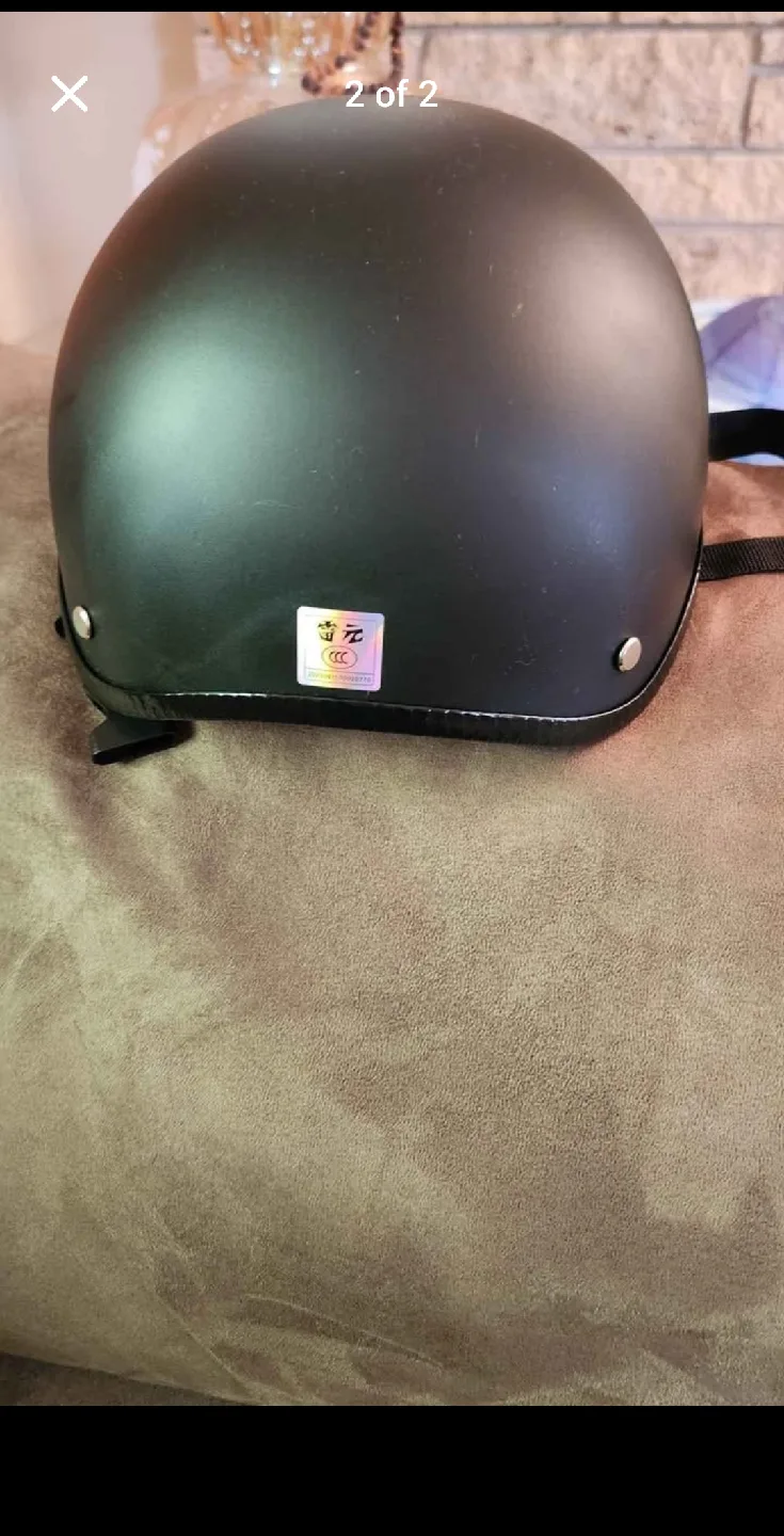 New Black Motorcycle Helmet image indicator(2)