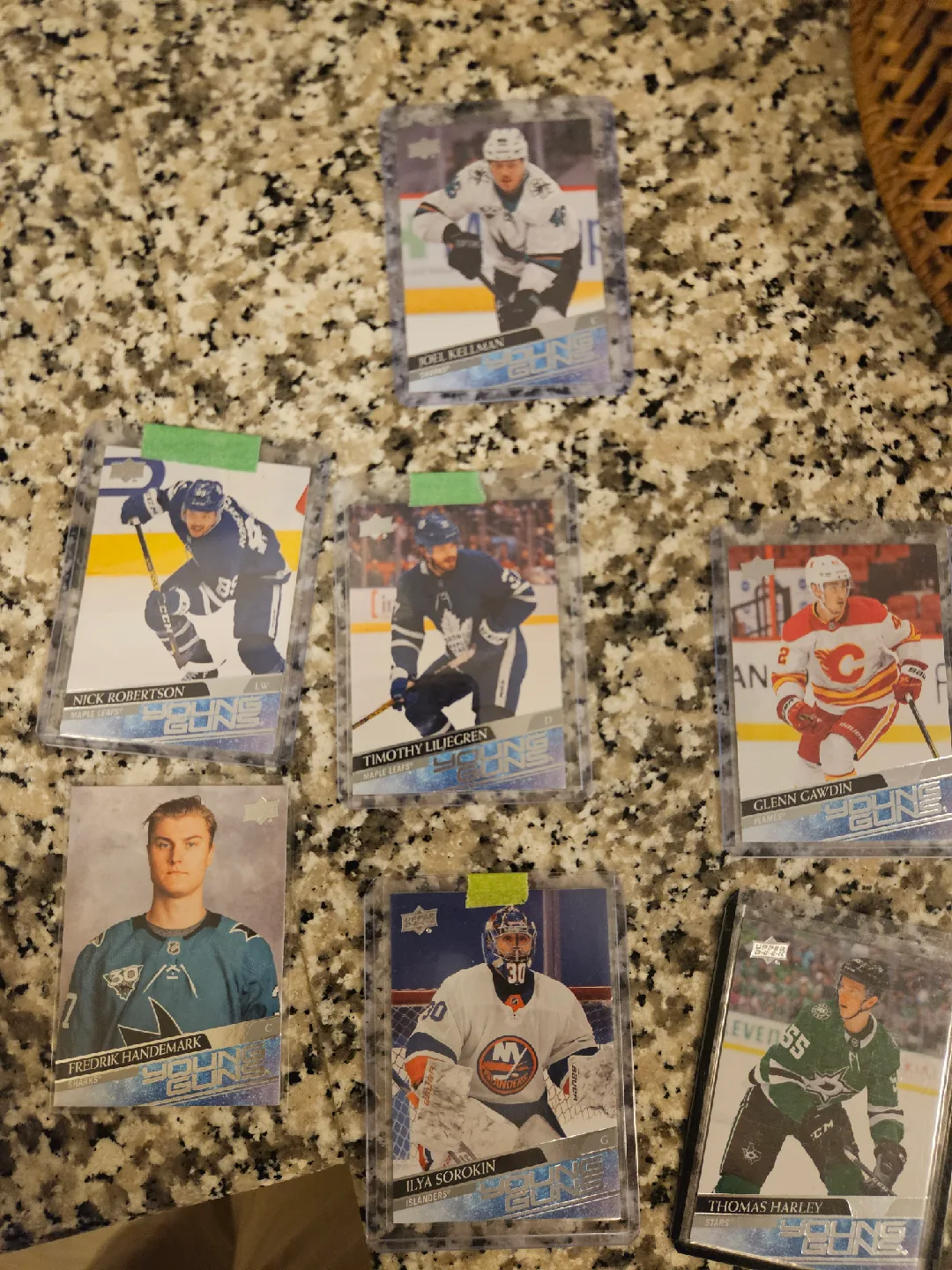 Hockey Upper Deck Young Guns Rookie Cards image indicator(3)