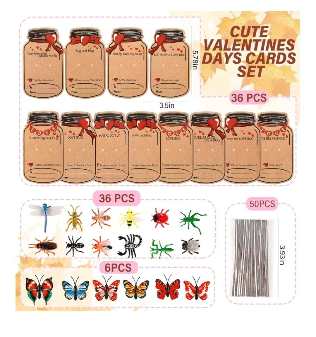 Valentine's Day Cards for Kids - 36 Pack New image indicator(4)