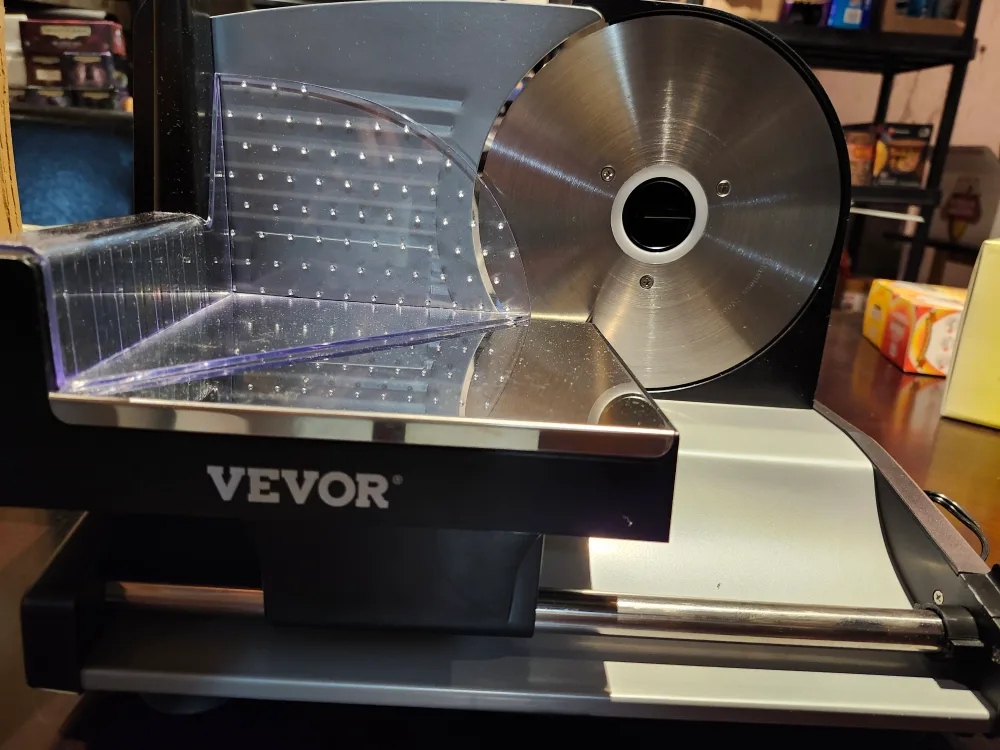 VEVOR 8.7 inch Electric Food Slicer image indicator(2)