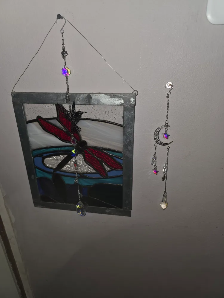 Handmade Crystal Prism Suncatcher