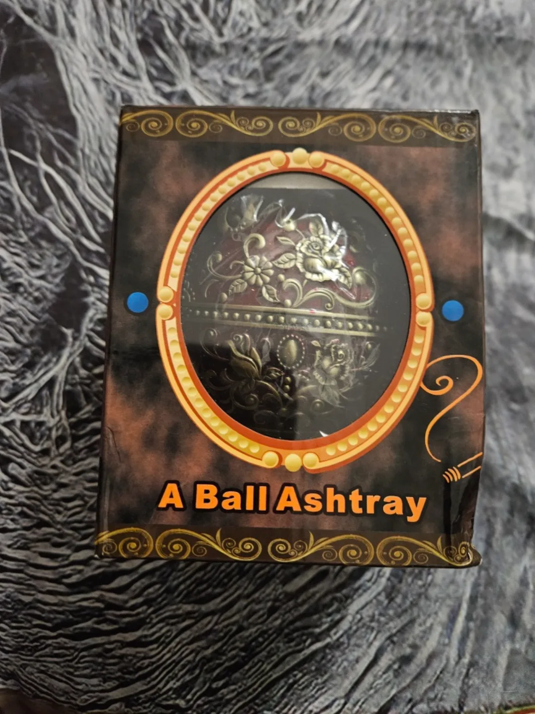 A Ball Ashtray - Dragon Design thumbnail