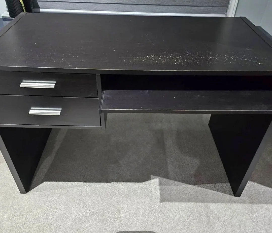 Dark brown Computer Desk image indicator(2)