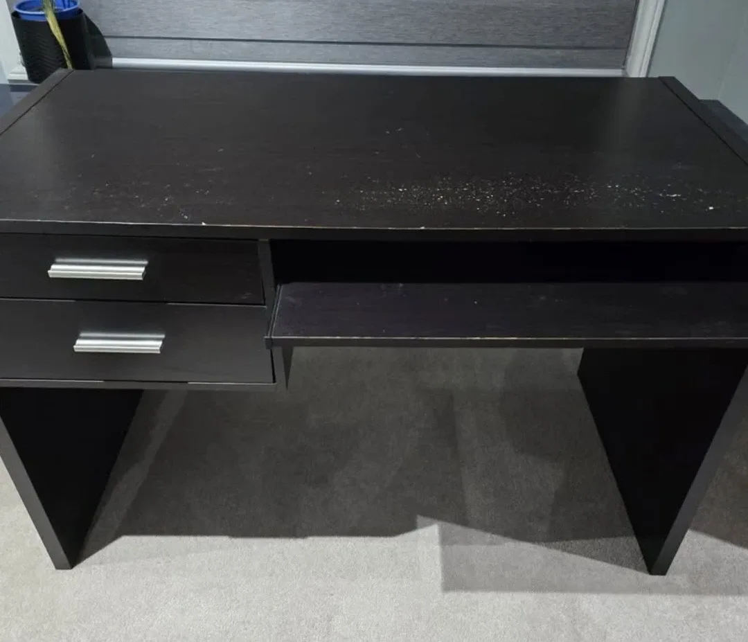 Dark brown Computer Desk image indicator(5)