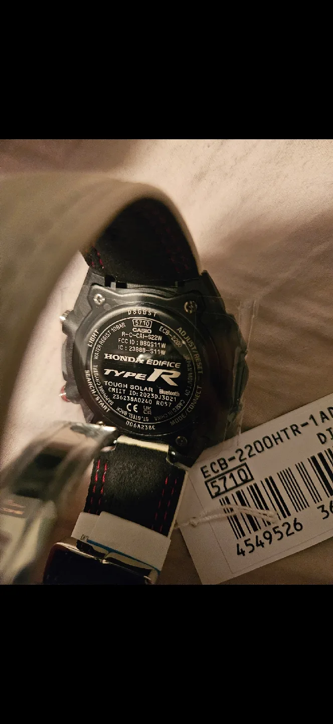 Casio Edifice Honda Type R ECB-2200HTR BNIB Limited Edition image indicator(3)