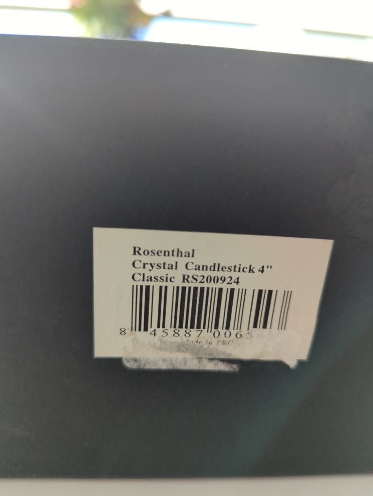 Rosenthal Crystal Candlestick 4" Classic - photo 4