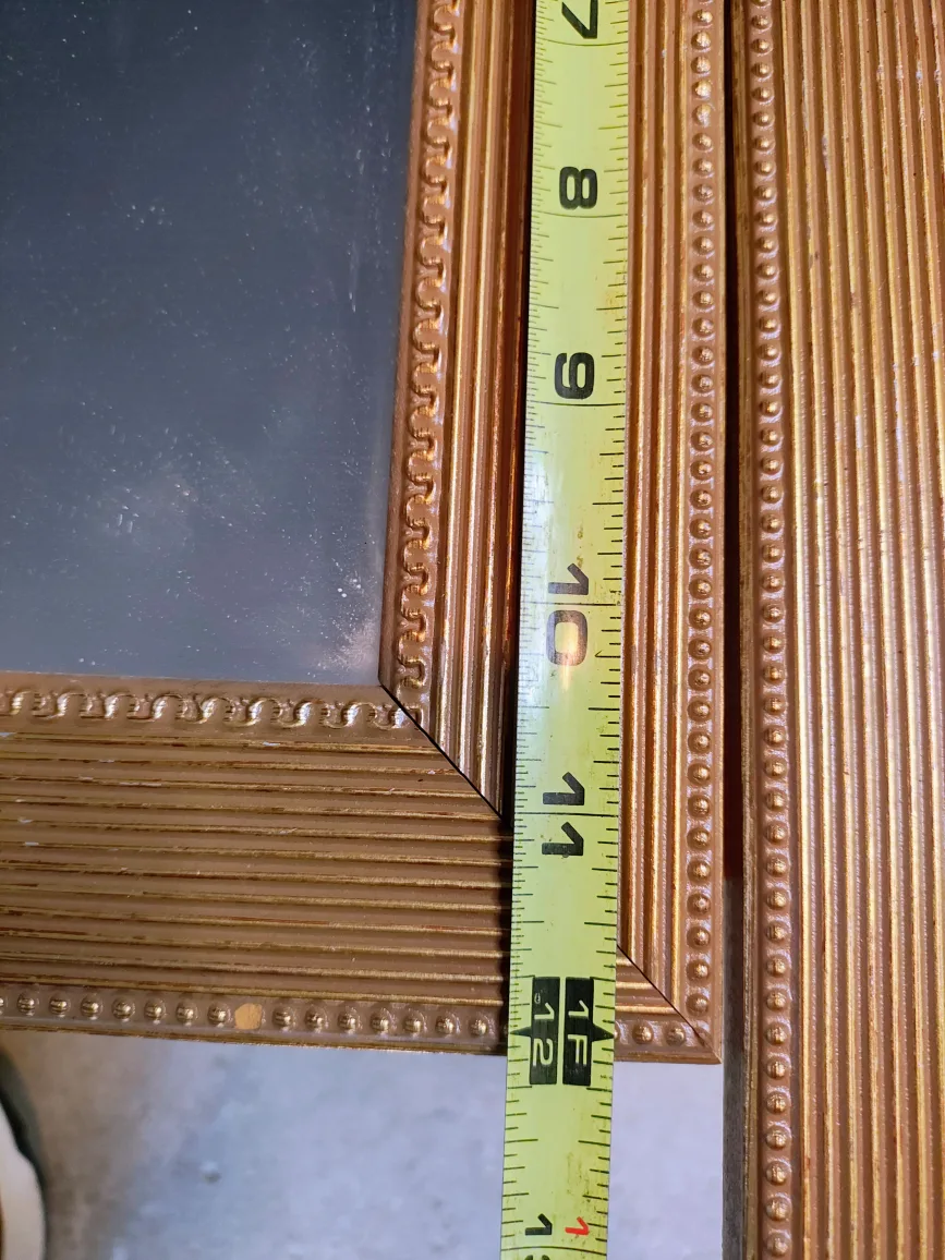 Set of 3 Gold Framed Mirrors image indicator(7)