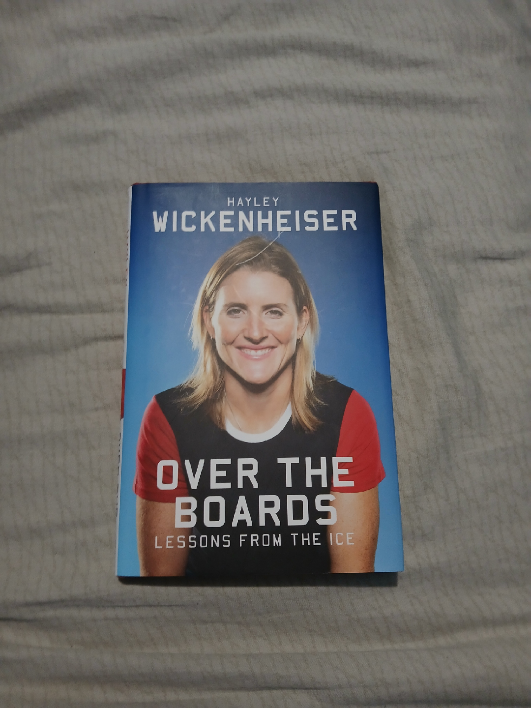 Signed Hayley Wickenheiser "Over the Boards" Book