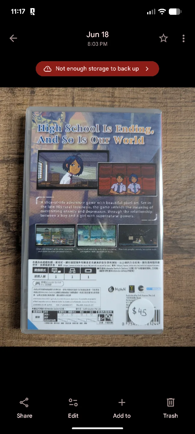 Nintendo switch A Space for the Unbound image indicator(2)