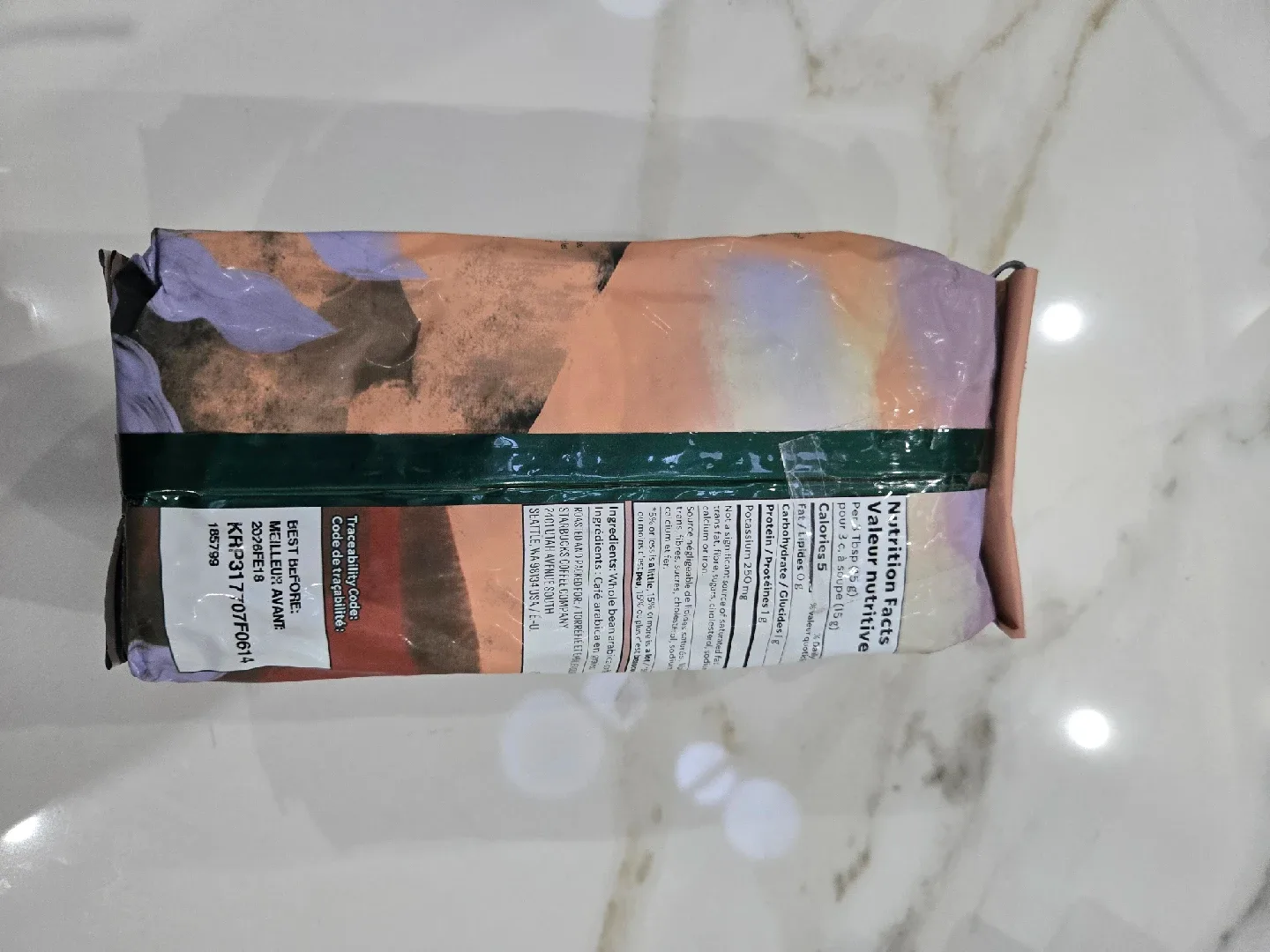 Starbucks Casi Cielo Whole Bean Coffee - 453g image indicator(2)