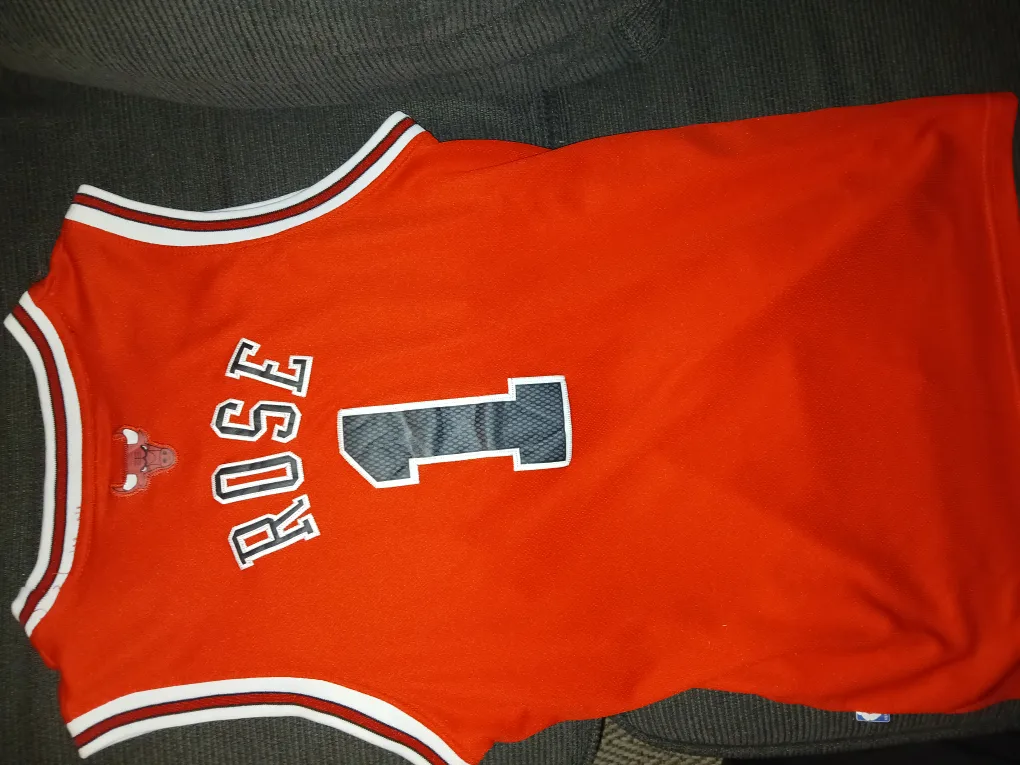 Adidas Bulls Derrick Rose #1 Jersey - Size S image indicator(2)