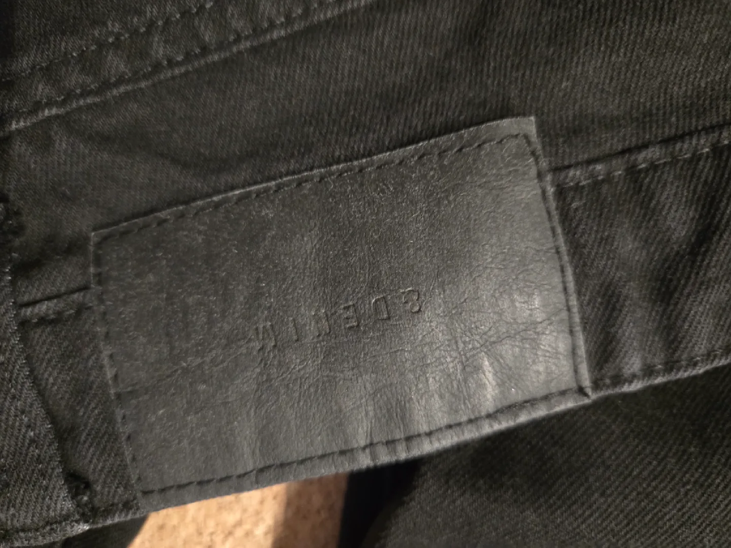 Denim Forum Black Denim Jeans image indicator(2)