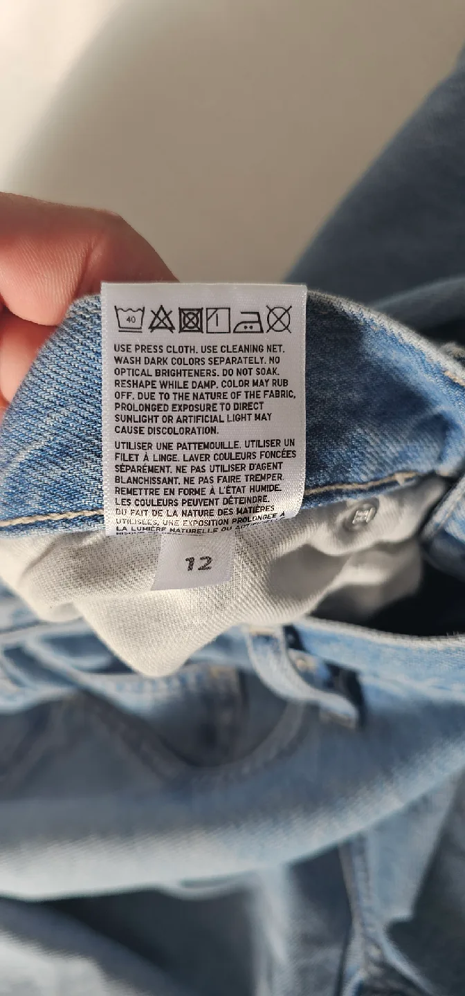 Uniqlo Wide Leg Jeans - Size 12 image indicator(2)