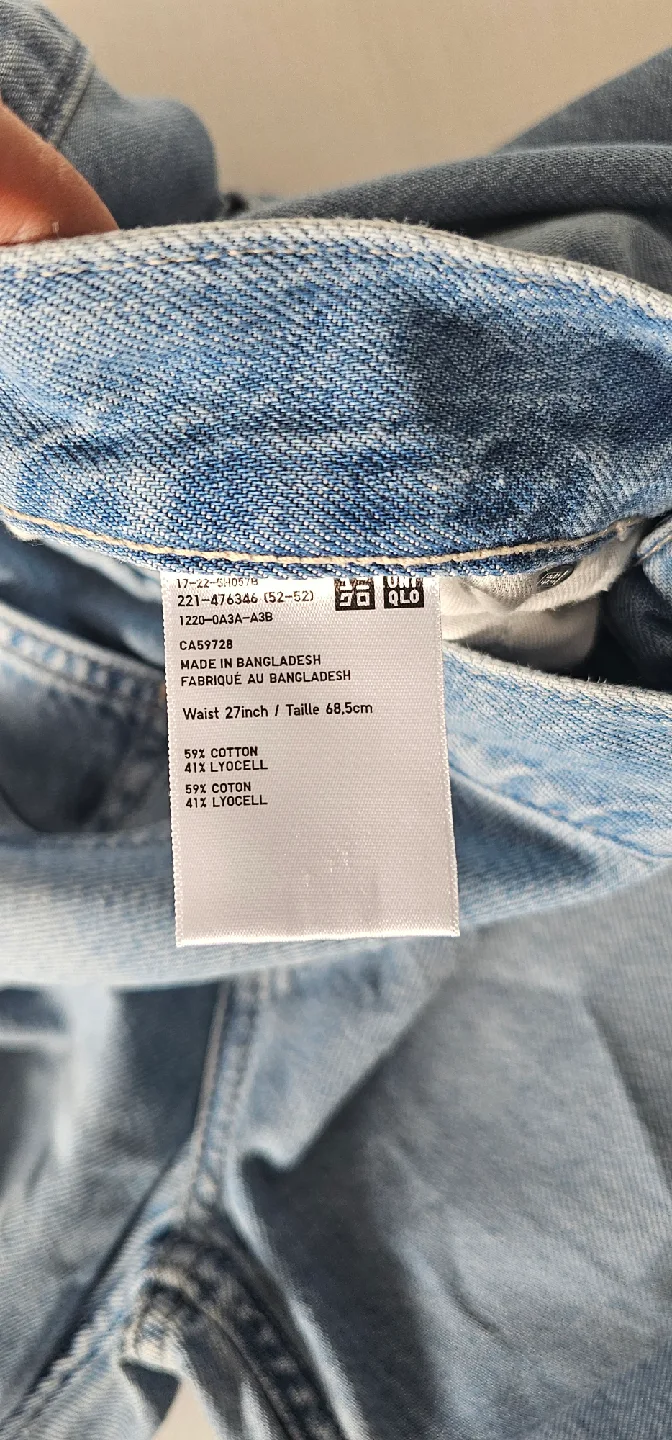 Uniqlo Wide Leg Jeans - Size 12 image indicator(3)