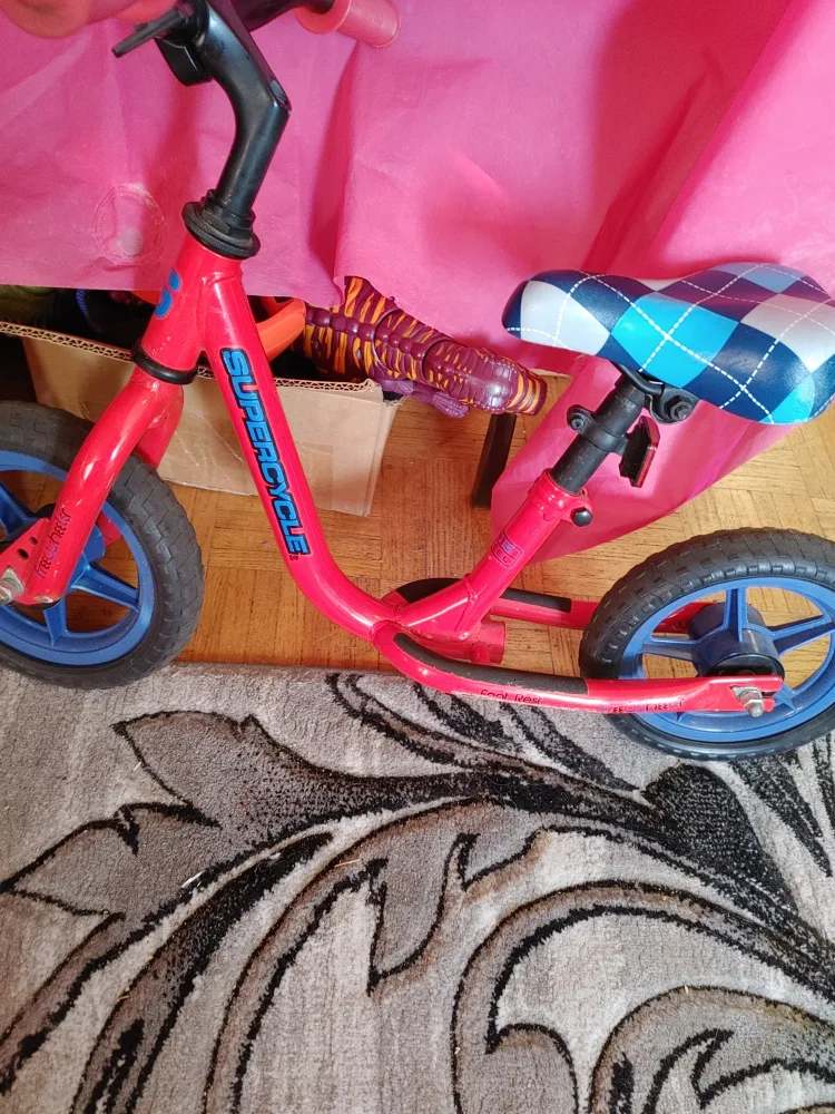 Supercycle Balance Bike - Red/Blue thumbnail