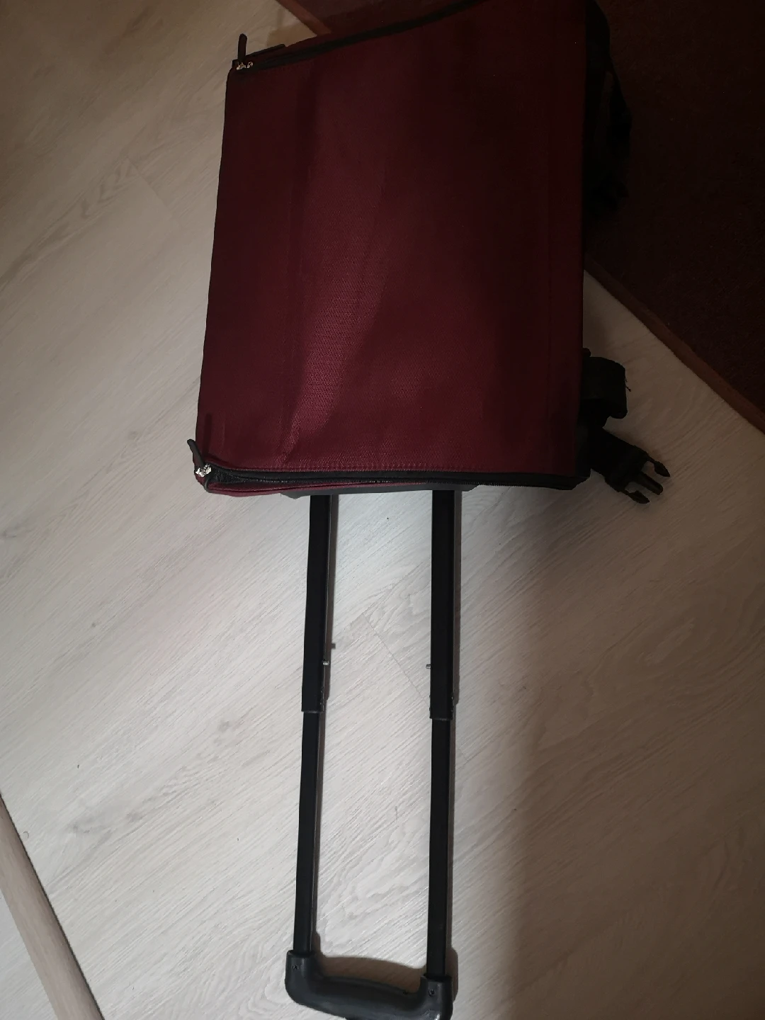 Carry On Suitcase - Maroon - photo 5