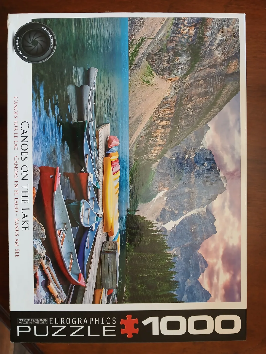 Mixed Lot of 1000 Piece Puzzles image indicator(6)