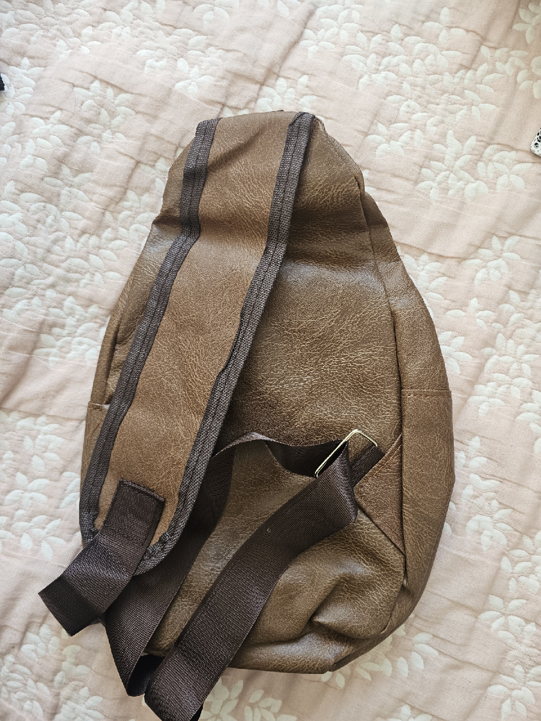 Brown Leather Sling Bag - photo 2