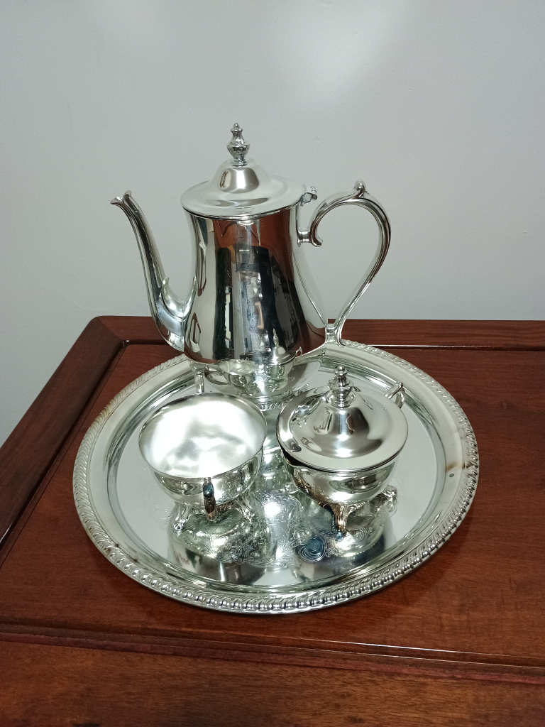 International Silver Co. Vintage Silver Plated  Coffee Tea Set